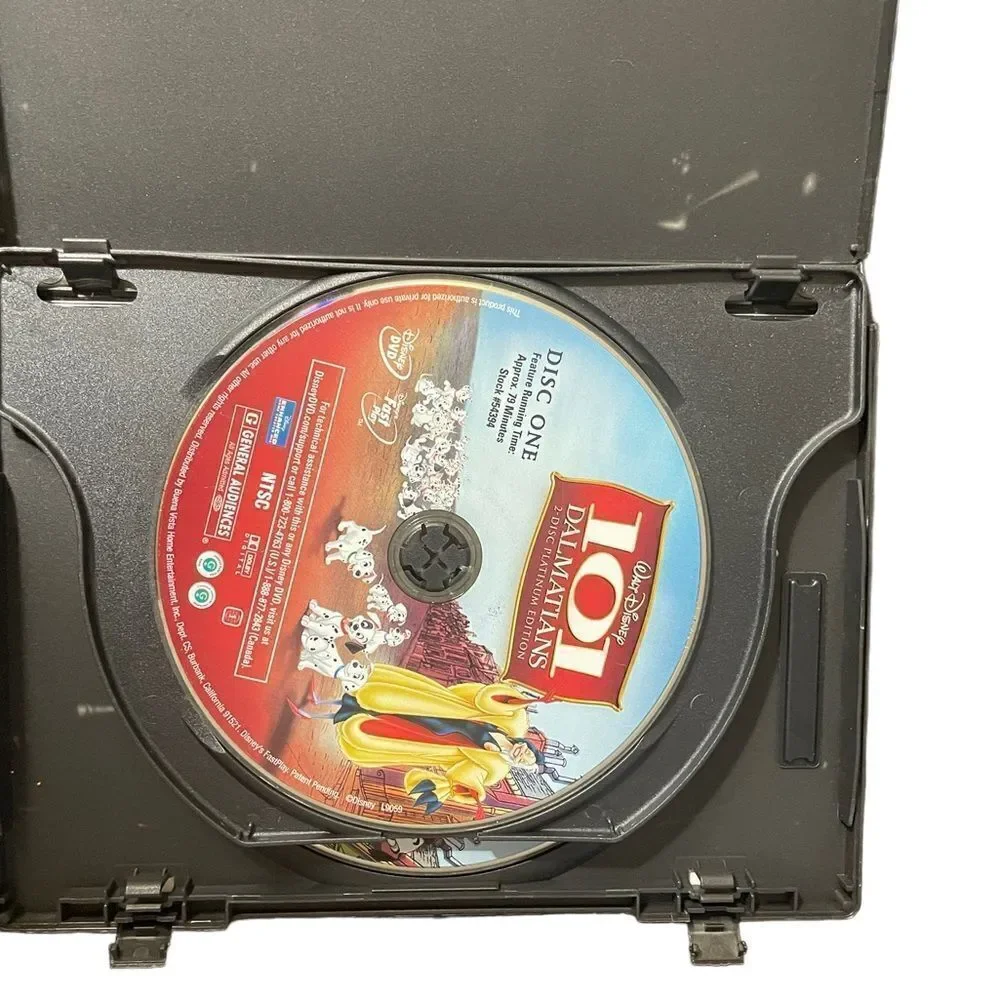 101 Dalmatians Walt Disney (DVD, 2008, 2-Disc Set, Platinum Edition)